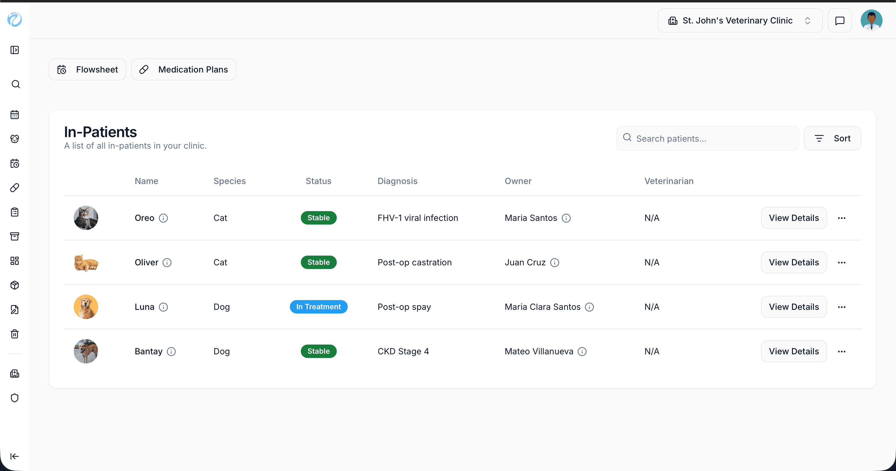 Treatment Flow Screenshot 2