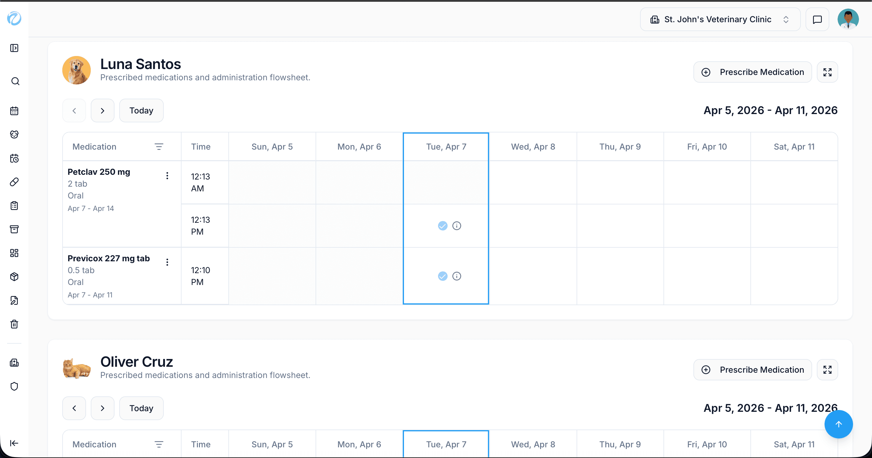 Treatment Flow Screenshot 6
